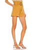 Joanna Paperbag Utility Shirts - Mustard | Minkpink