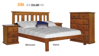 Picture of Gina Bed Frame - New Zealnd Pine | Queen
