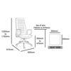 Neon Executive High Back Chair | Black