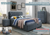 Picture of Byron Queen Bed Frame | Fabric
