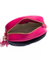 Sally Bow-Pink with Navy bow | LIV & MILLY