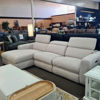 Sutton 2 seater + Chaise- Electric recliner | Beige