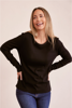 LS Ribbed Top - Back | Seesaw