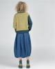 Guru Skirt- Mid wash denim | Boom Shanker 
