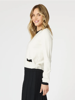 Mosman Jumper - Ivory/Black | Gordon Smith