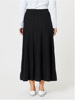 Kate Long Knit Skirt - Black | Gordon Smith