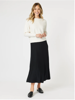 Kate Long Knit Skirt - Black | Gordon Smith
