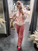 Lucy Stretch Cord Pant - Blush | Threadz