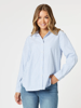 French Stripe Shirt - Blue/White | Threadz