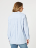 French Stripe Shirt - Blue/White | Threadz