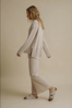 Harmony Merino Cotton Mock Neck Pullover Nougat | Talamaya