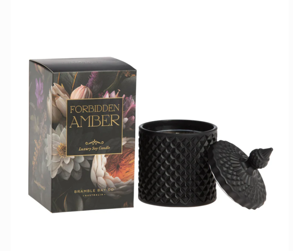 Vintage Floriade Forbidden Amber Candle | Bramble Bay Co