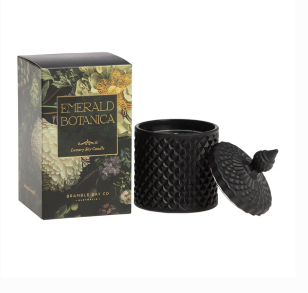 Vintage Floriade Emerald Botanica Candle | Bramble Bay Collection