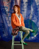  ‘Geo Sage’ Merino Wool Tights | Tightology