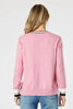 Harvard V Neck Jumper - Blush | Gordon Smith