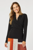 Opera Cross Front Top - Black | Gordon Smith