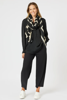 Abstract Scarf-Black/Natural | Gordon Smith