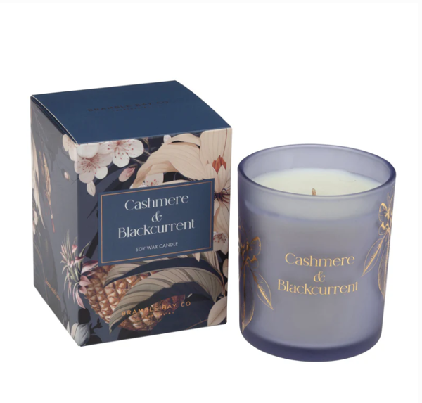 Cashmere & Blackcurrant Candle | Bramble Bay Collection