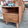 Norfolk Bedside Table - Recylced Timber | Tradway