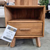 Norfolk Bedside Table - Recylced Timber | Tradway