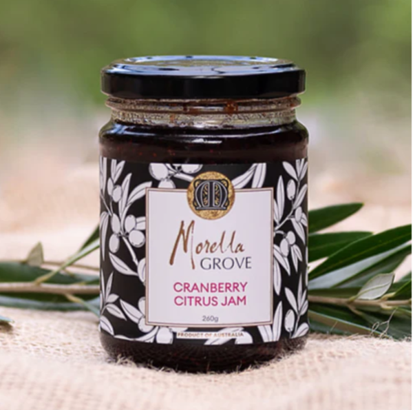 Cranberry Citrus Jam 260g | Morella Grove