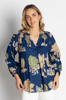 Amrita Shirt -  Navy | Lula Life