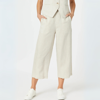 Lino Wide Leg Pant - Natural | Gordon Smith