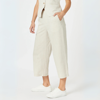 Lino Wide Leg Pant - Natural | Gordon Smith