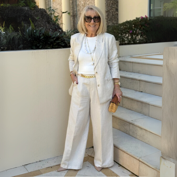 Lino Blazer - Natural | Gordon Smith