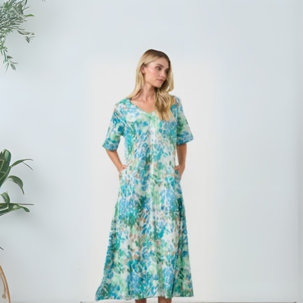 A-line with Side Splits & Lurex Sparkle | Holmes & Fallon