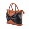 Charlotte with a Bow - Tan/Black | LIV & MILLY