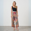 Half Elastic waist pant- Tropical Print | Holmes & Fallon
