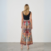 Half Elastic waist pant- Tropical Print | Holmes & Fallon
