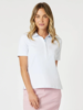 Classic Rib Polo - White | Gordon Smith
