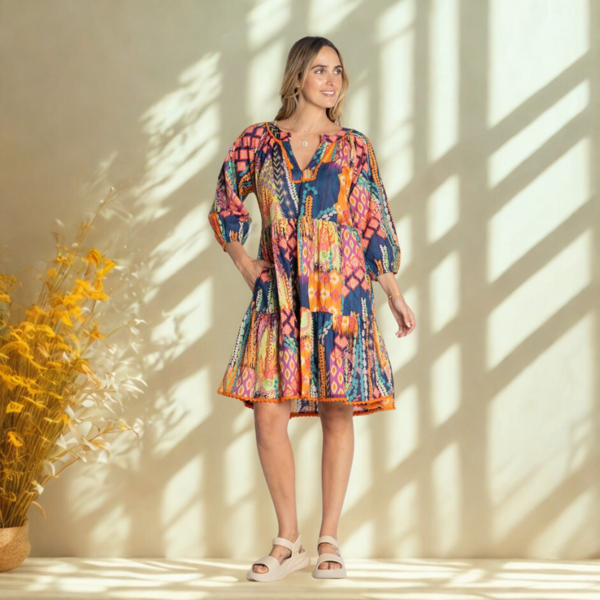 Anisa Dress - Print | Lula Life