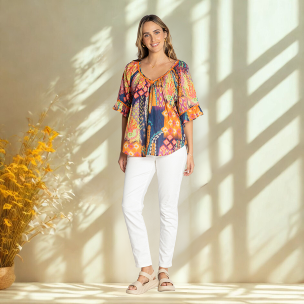 Anisa Top - Print | Lula Life
