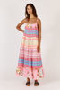 Corfu Maxi Dress - Neon | Rubyyaya