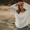 Coast-to-Coast Pullover - White | Talamaya