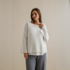 Coast-to-Coast Pullover - White | Talamaya