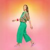 Evelina Pant - Verde | Boom Shanker
