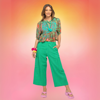 Evelina Pant - Verde | Boom Shanker