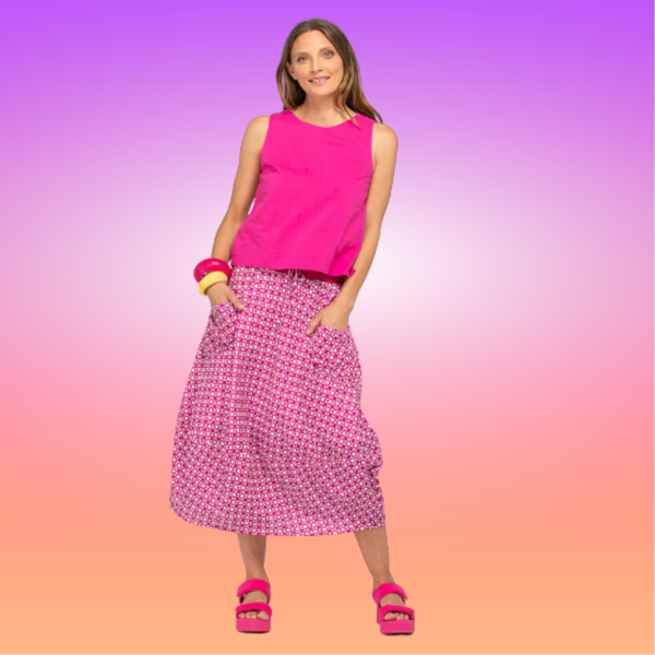 Guru Skirt - Naples Viola | Boom Shanker