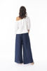 Linen Wide Leg Pant - Navy | Escape by QC
