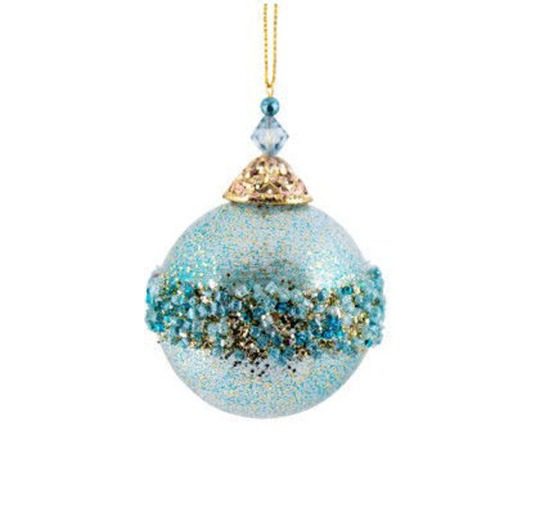 ACRYLIC CRUSTED CHMPGNE - TIFFANY BALL | Christmas
