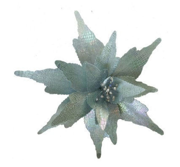 CLIP ON FABRIC PONSTTIA - IRRID TIFFANY | Christmas