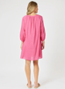 Mykonos Shift Check Dress - Peony | Gordon Smith