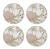 Glenelg Neutral Round Coaster Set of 4 | Madras Link