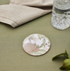 Glenelg Neutral Round Coaster Set of 4 | Madras Link