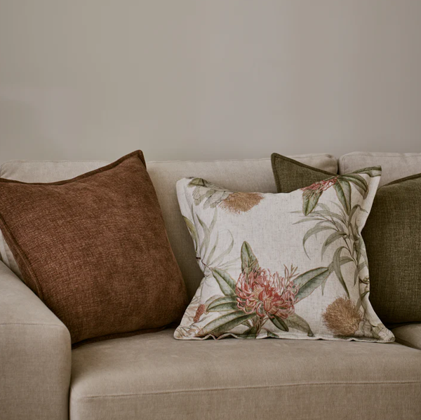 Sylvan Rust Cushion | Madras Link
