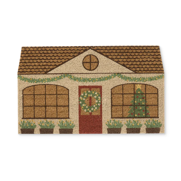 Christmas House Doormat | Madras Link